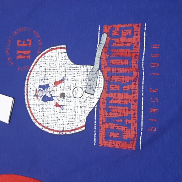 New. Nike New England Patriots Historic Logo Royal Long Sleeve T-Shirt. XL. - Picture 2 of 5